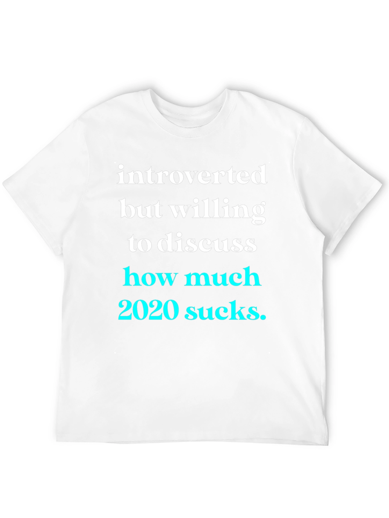 Introverted 2020 Sucks Graphic Tee