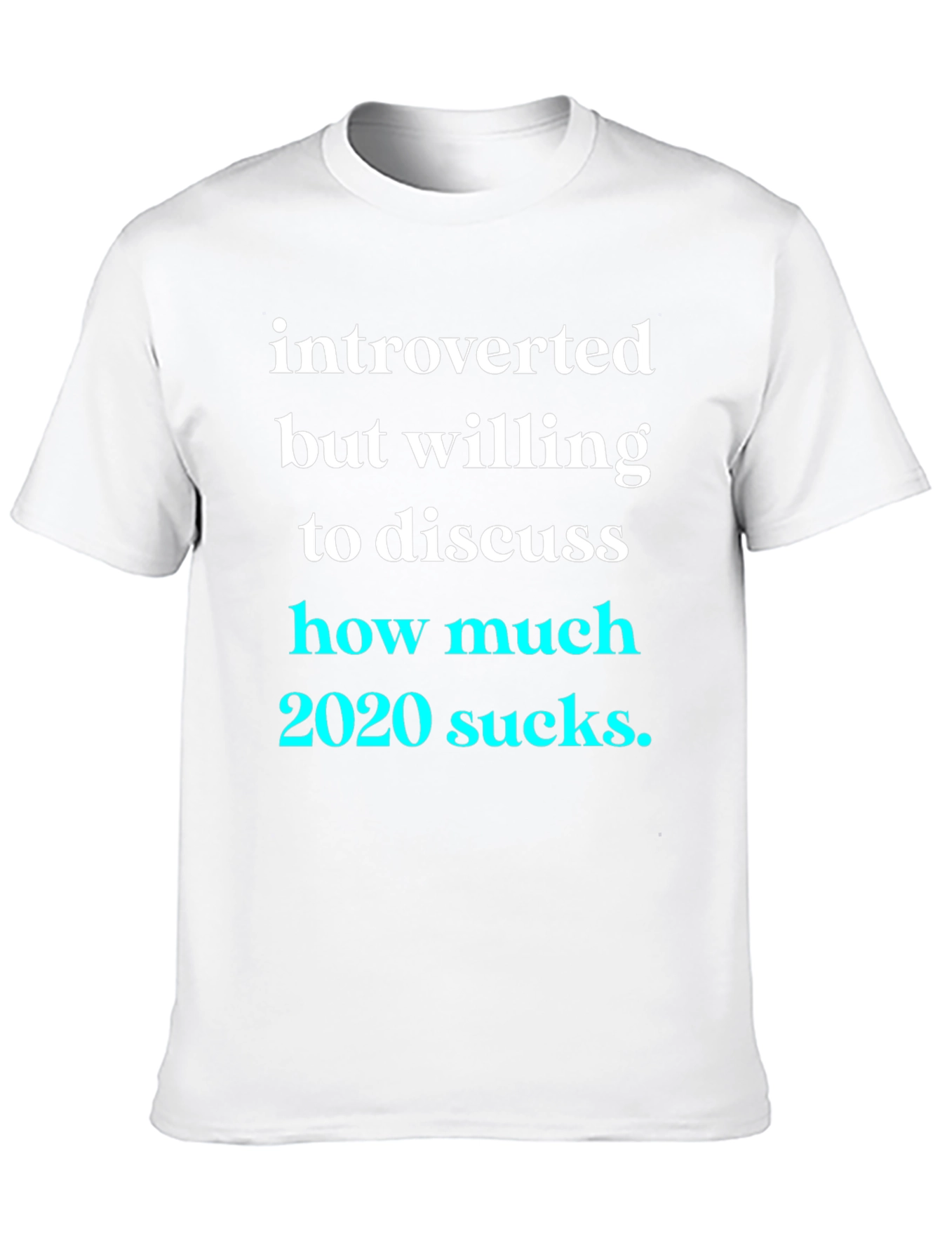Introverted 2020 Sucks Graphic Tee