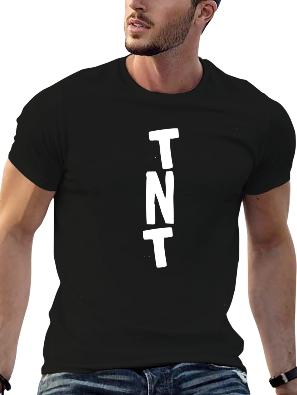 TNT Graphic Tee - Bold Black T-Shirt