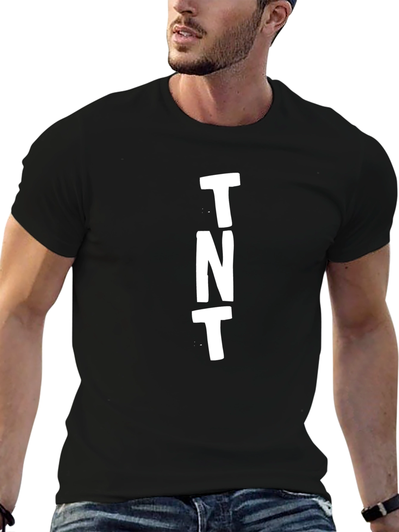 TNT Graphic Tee - Bold Black T-Shirt