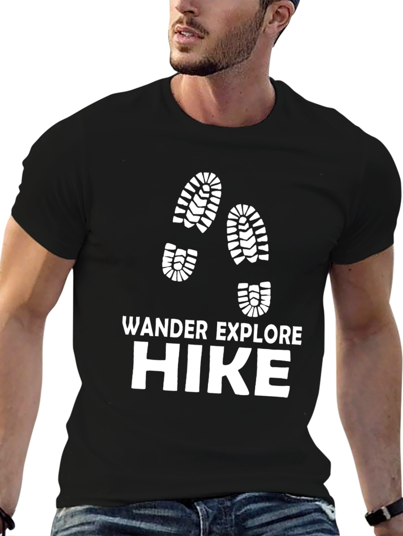 Wander Explore Hike Graphic T-Shirt
