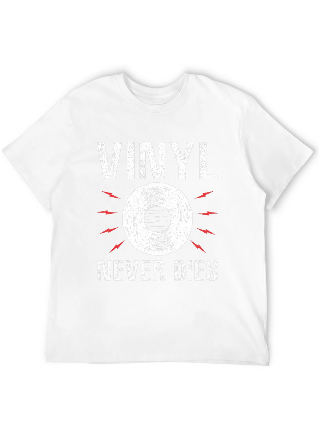 Vinyl Never Dies Graphic T-Shirt