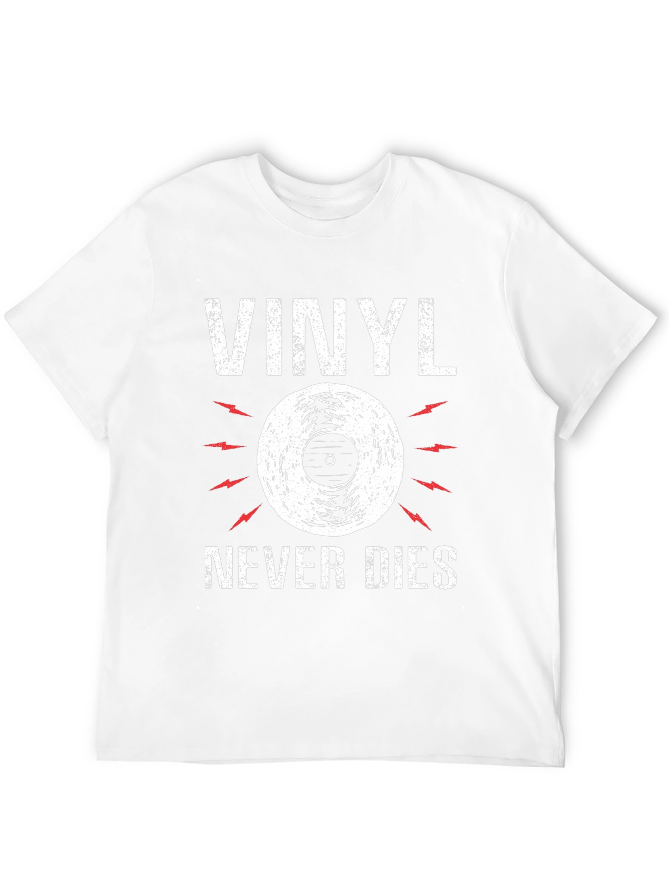 Vinyl Never Dies Graphic T-Shirt