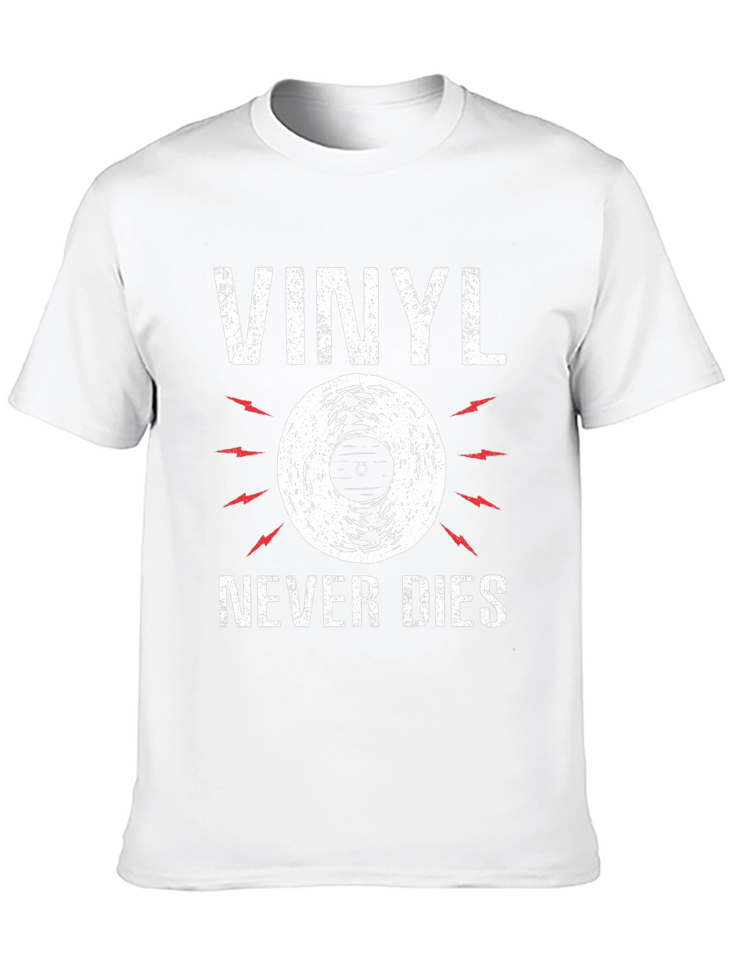 Vinyl Never Dies Graphic T-Shirt