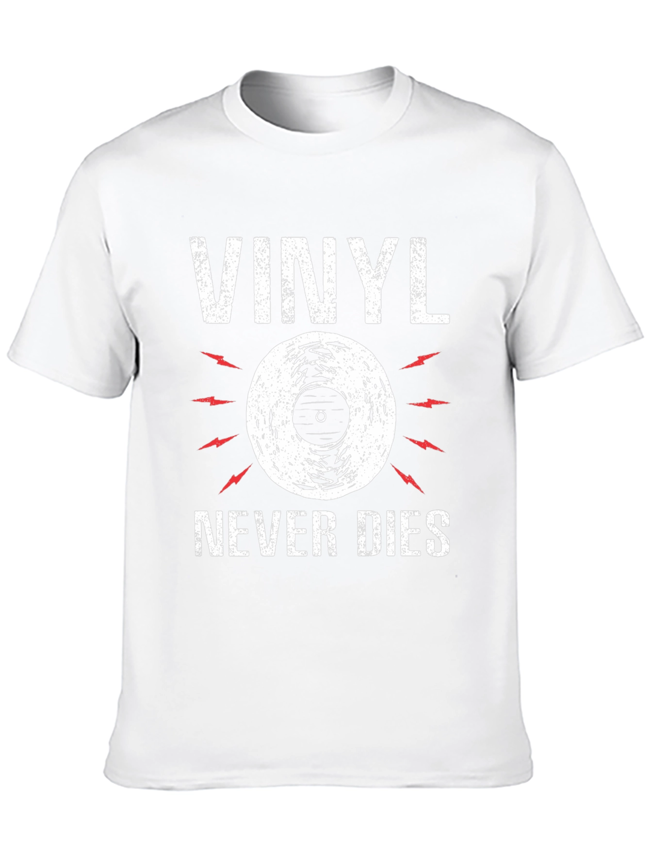 Vinyl Never Dies Graphic T-Shirt