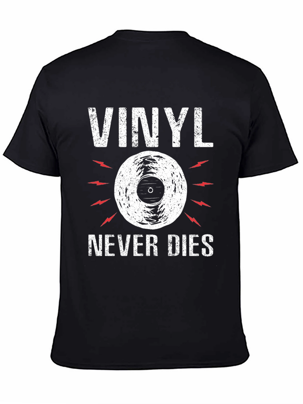 Vinyl Never Dies Graphic T-Shirt