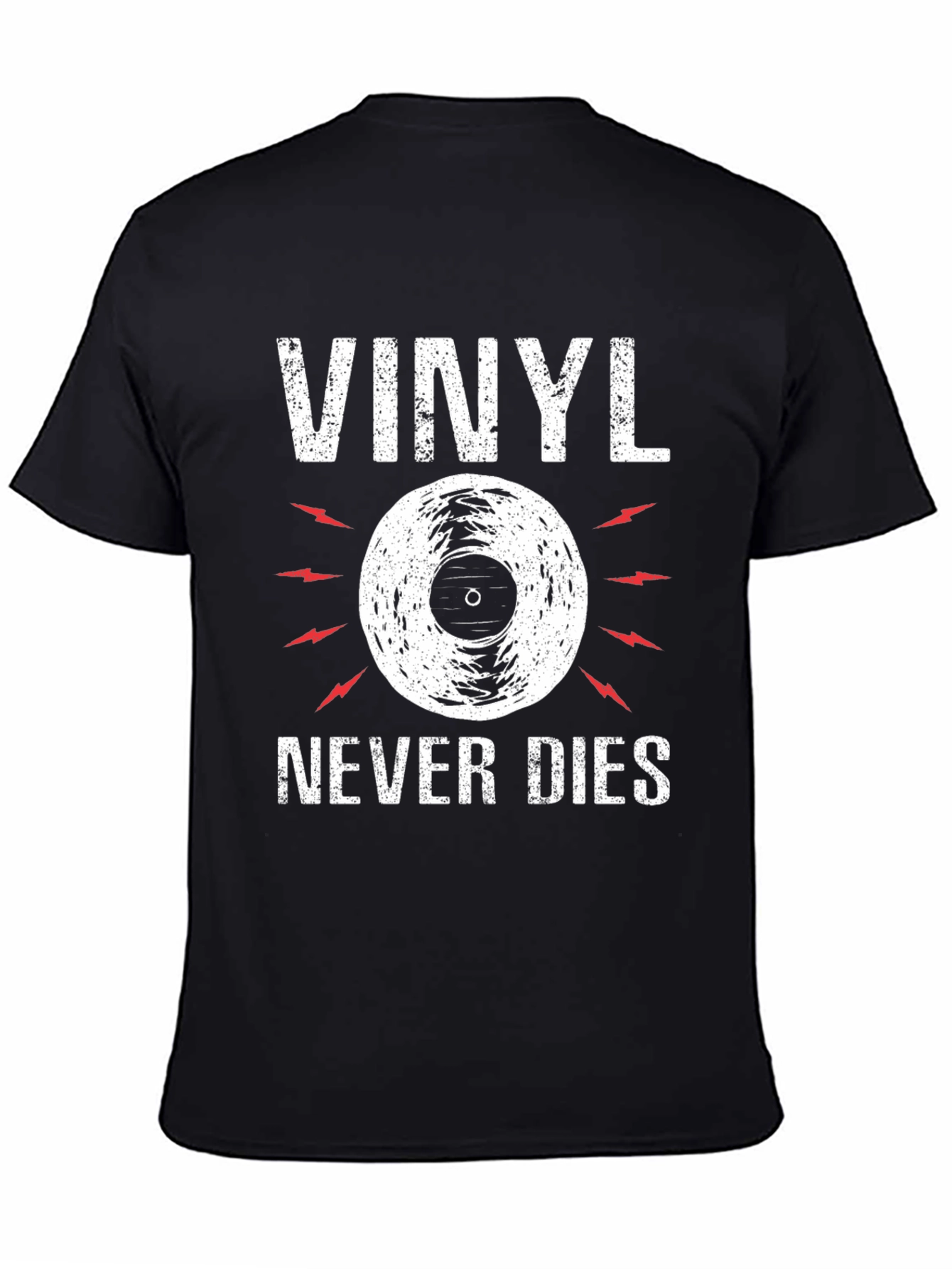 Vinyl Never Dies Graphic T-Shirt