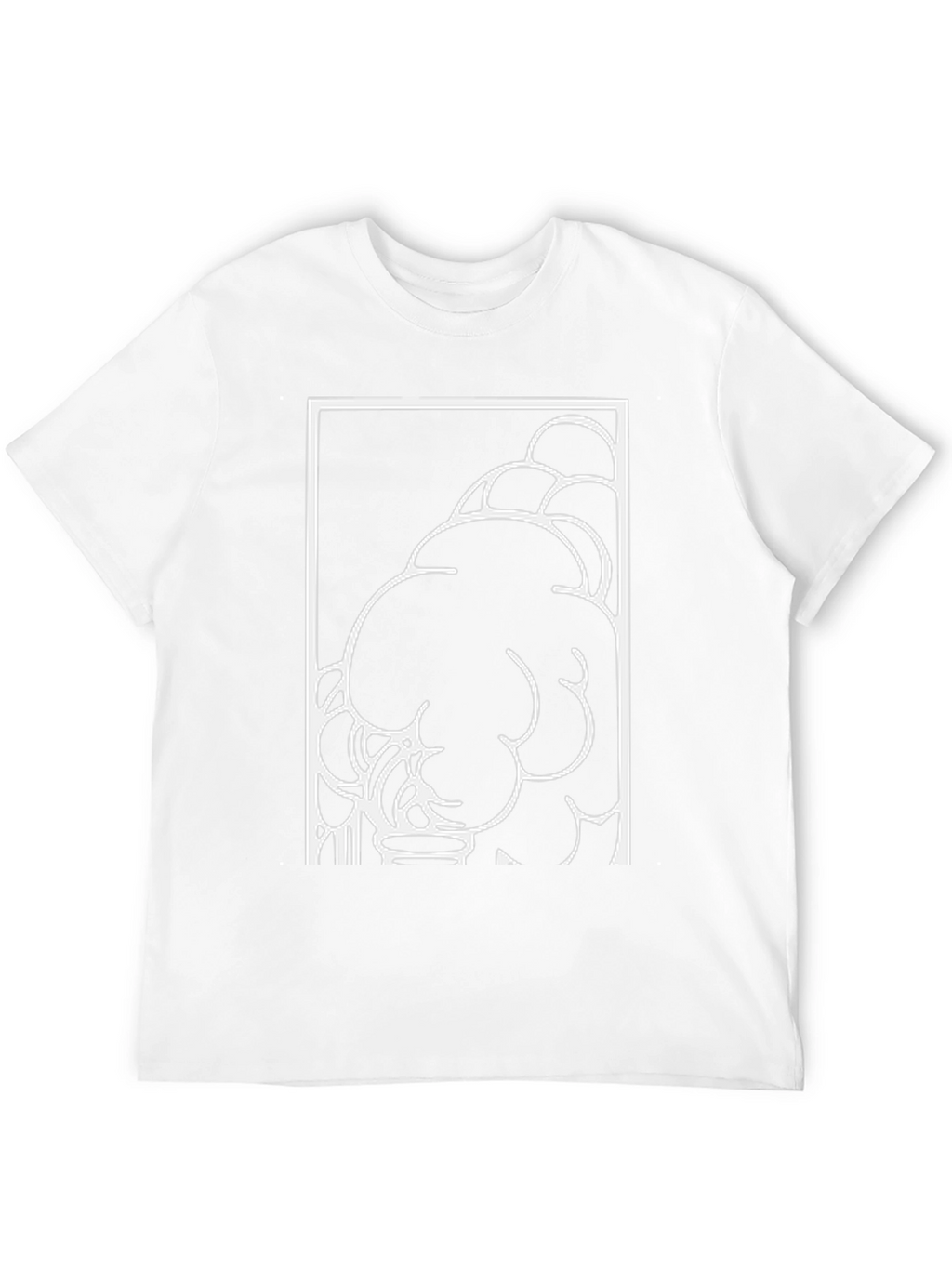 Abstract Black T-Shirt