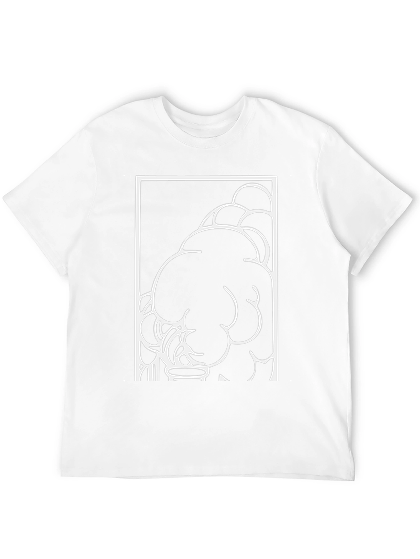 Abstract Black T-Shirt