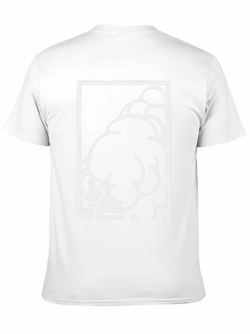 Abstract Black T-Shirt