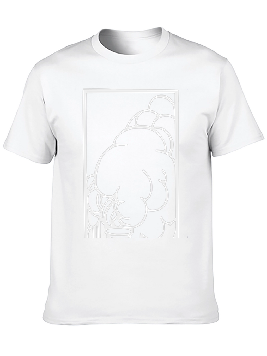 Abstract Black T-Shirt