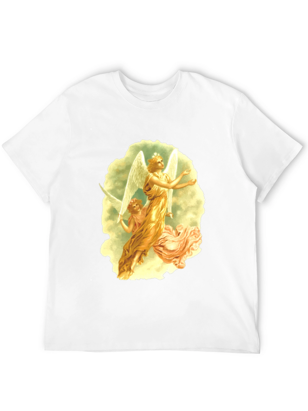 Angelic Graphic Tee - Black T-Shirt