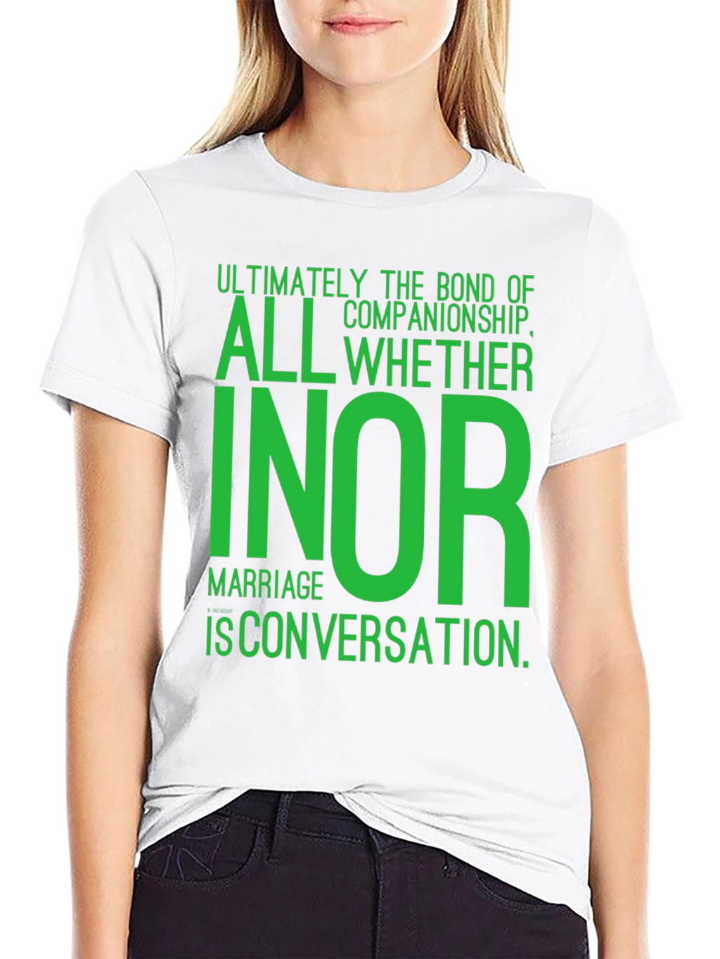 Humorous In or Marriage Graphic Tee