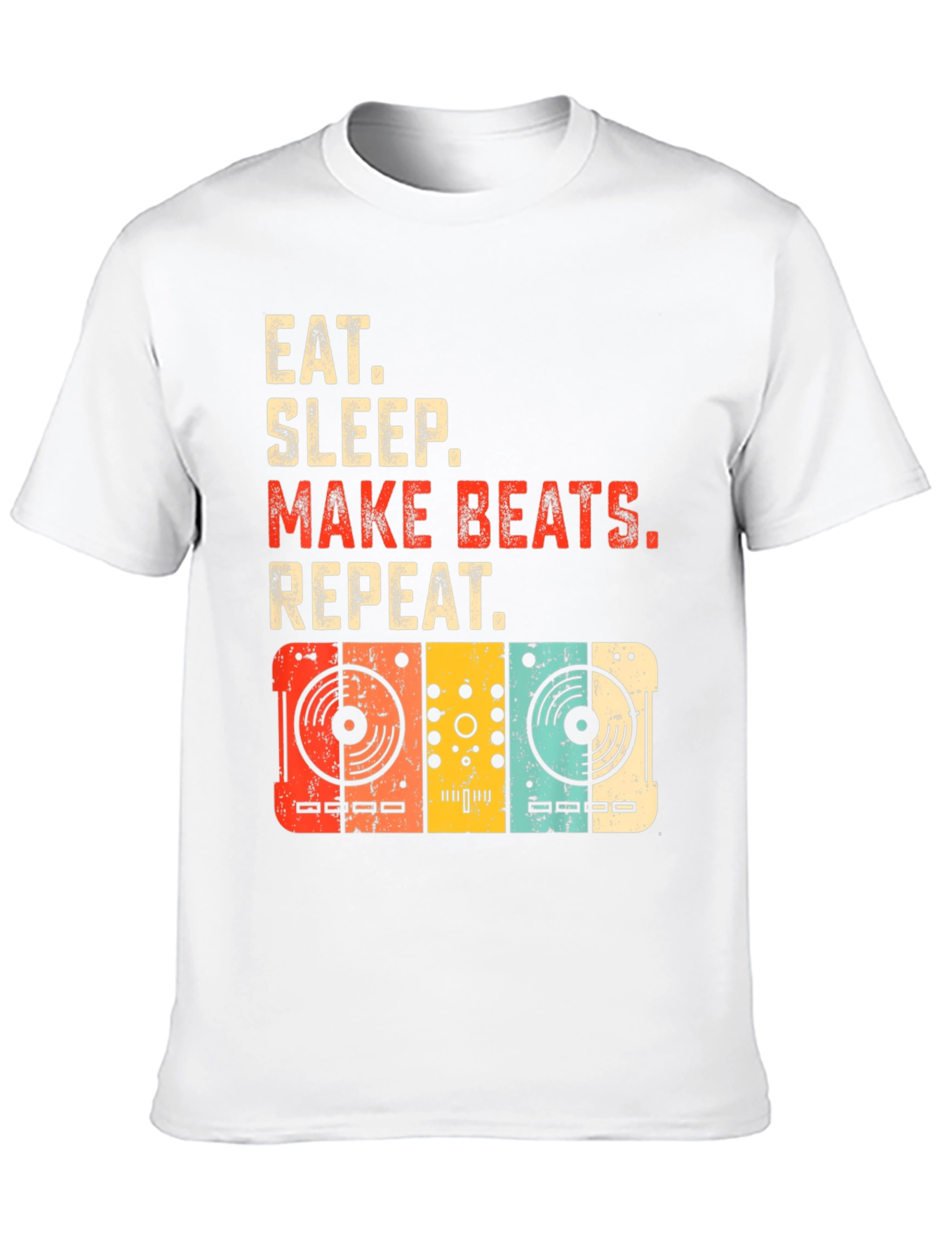 Eat Sleep Make Beats Repeat DJ T-Shirt