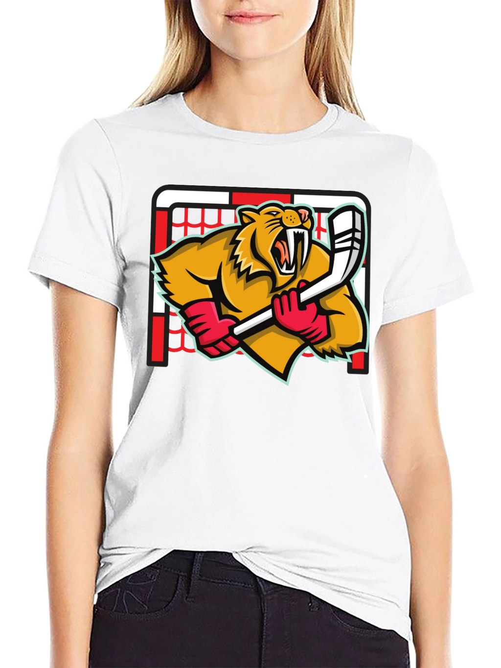 Sabertooth Hockey T-Shirt