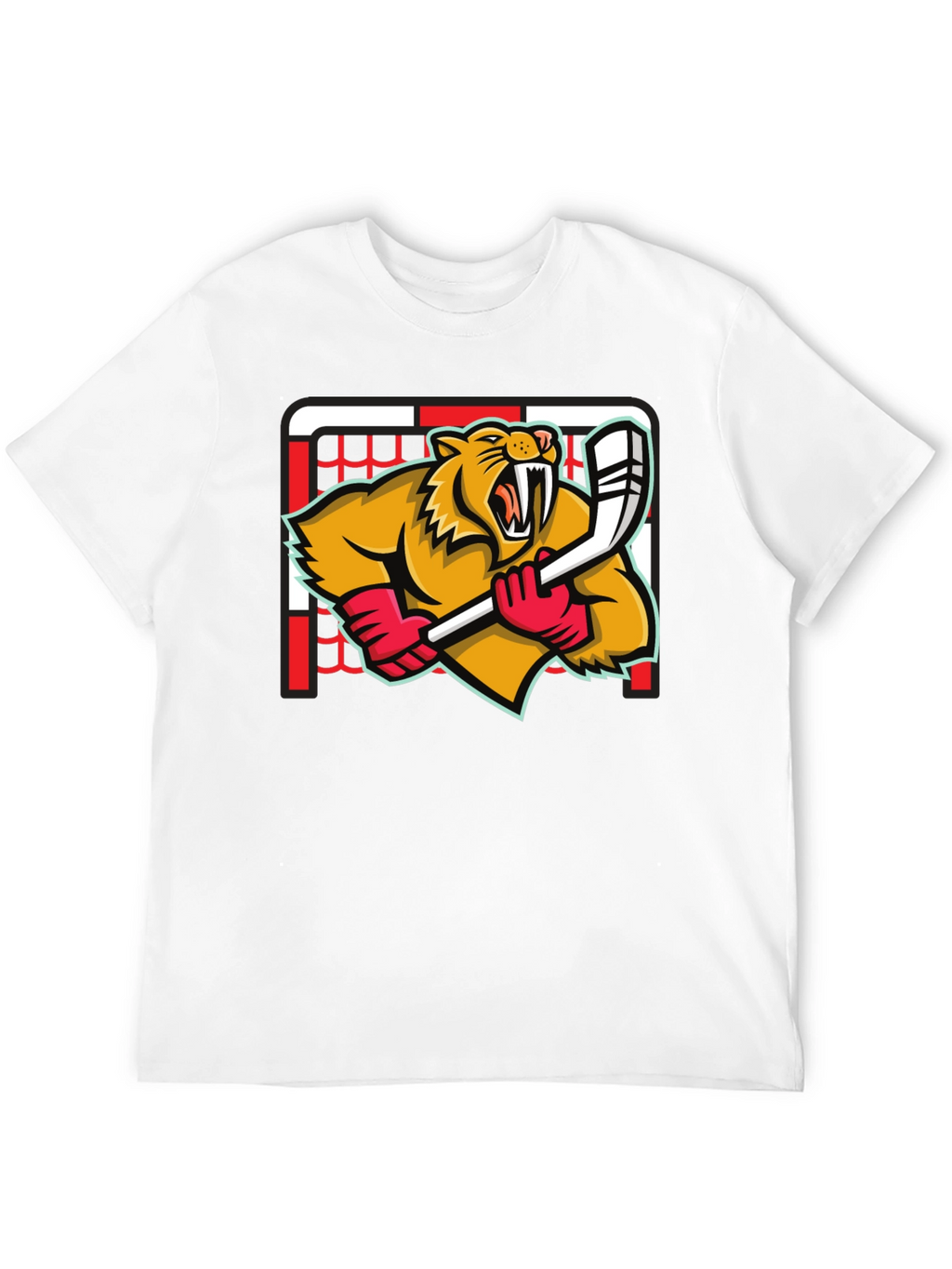 Sabertooth Hockey T-Shirt