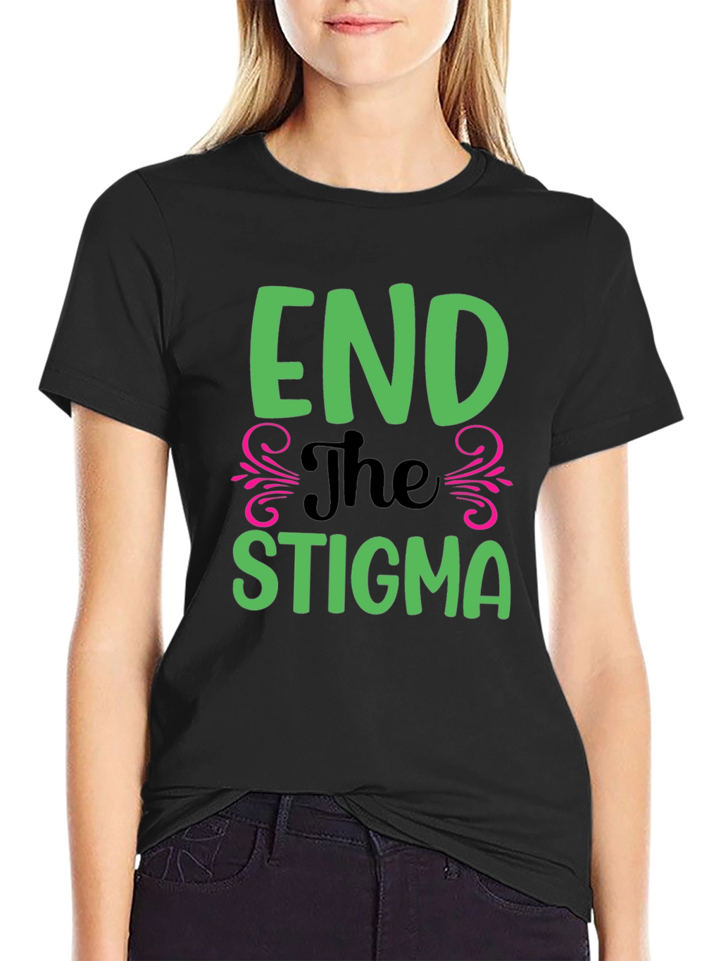 End the Stigma Graphic T-Shirt