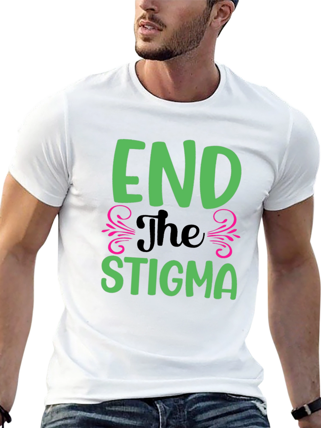 End the Stigma Graphic T-Shirt