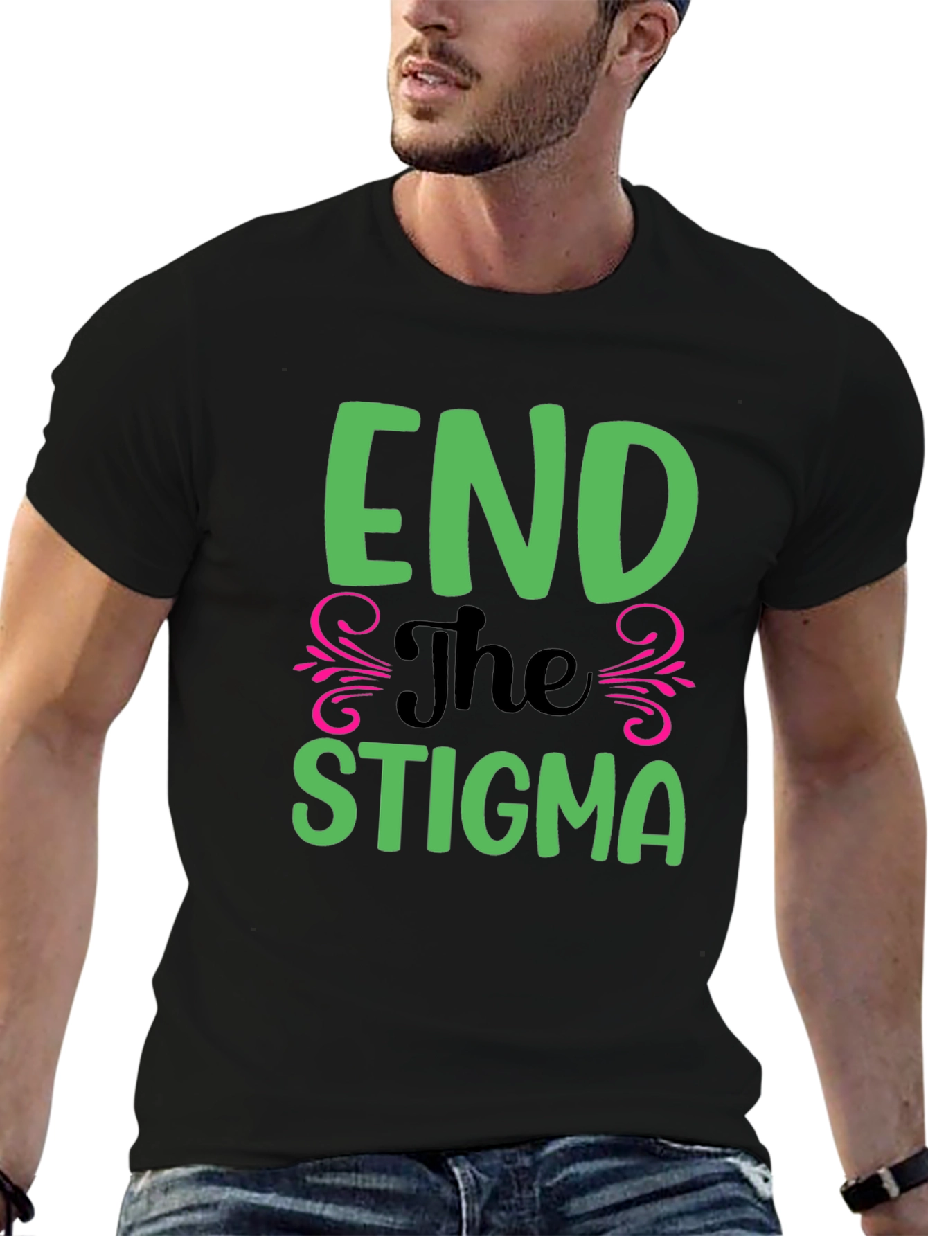 End the Stigma Graphic T-Shirt
