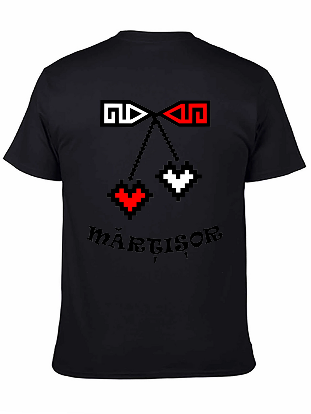 Mărțișor Pixel Art T-Shirt