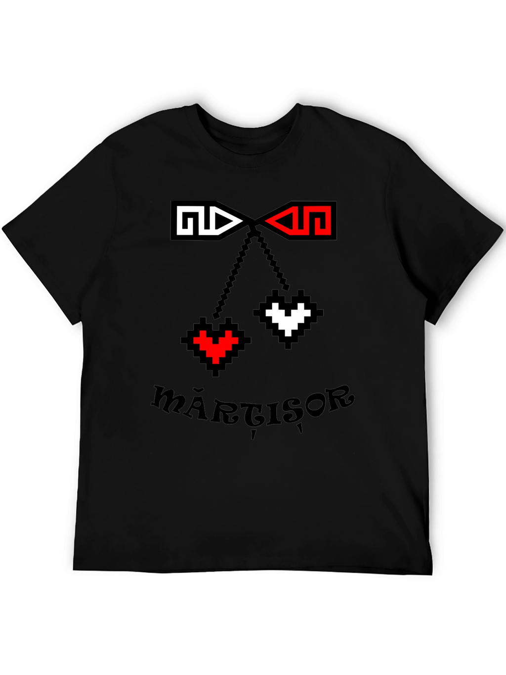 Mărțișor Pixel Art T-Shirt