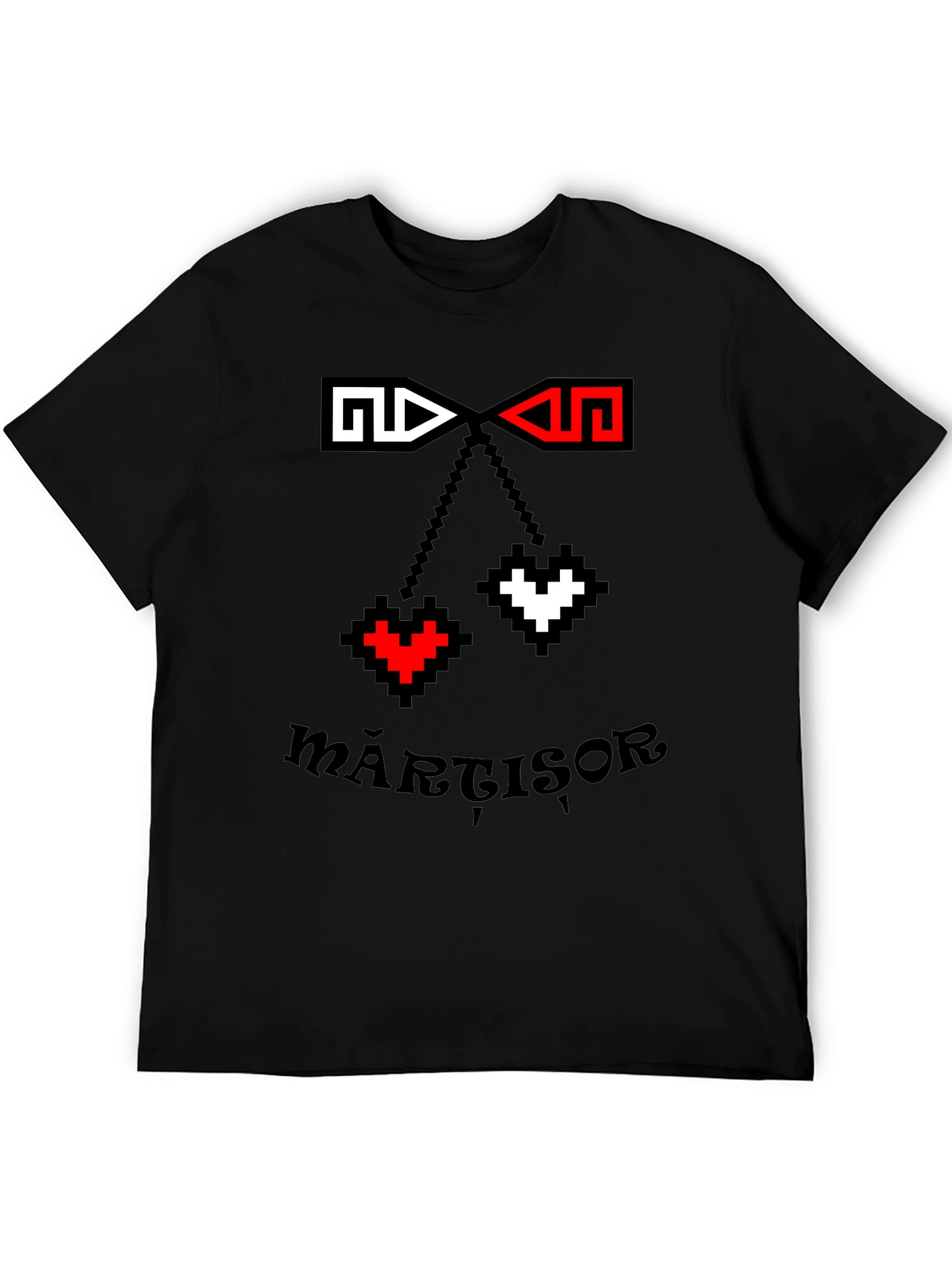 Mărțișor Pixel Art T-Shirt