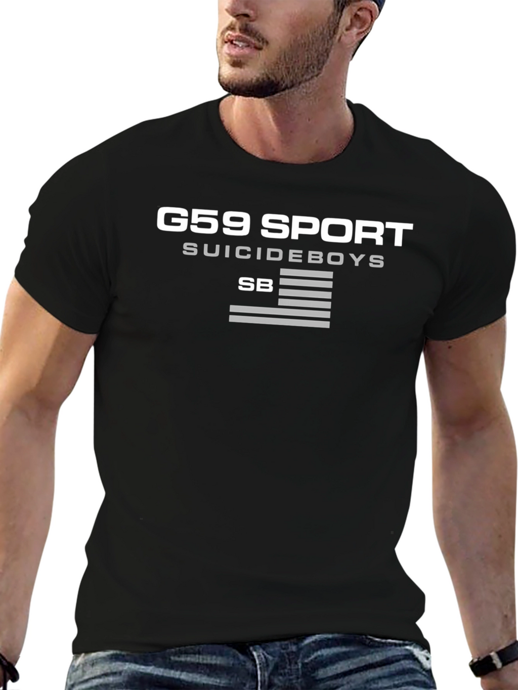 G59 Sport Suicideboys Black Graphic T-Shirt
