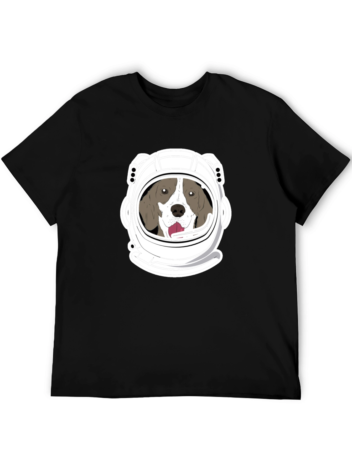 Dog Astronaut Graphic T-Shirt