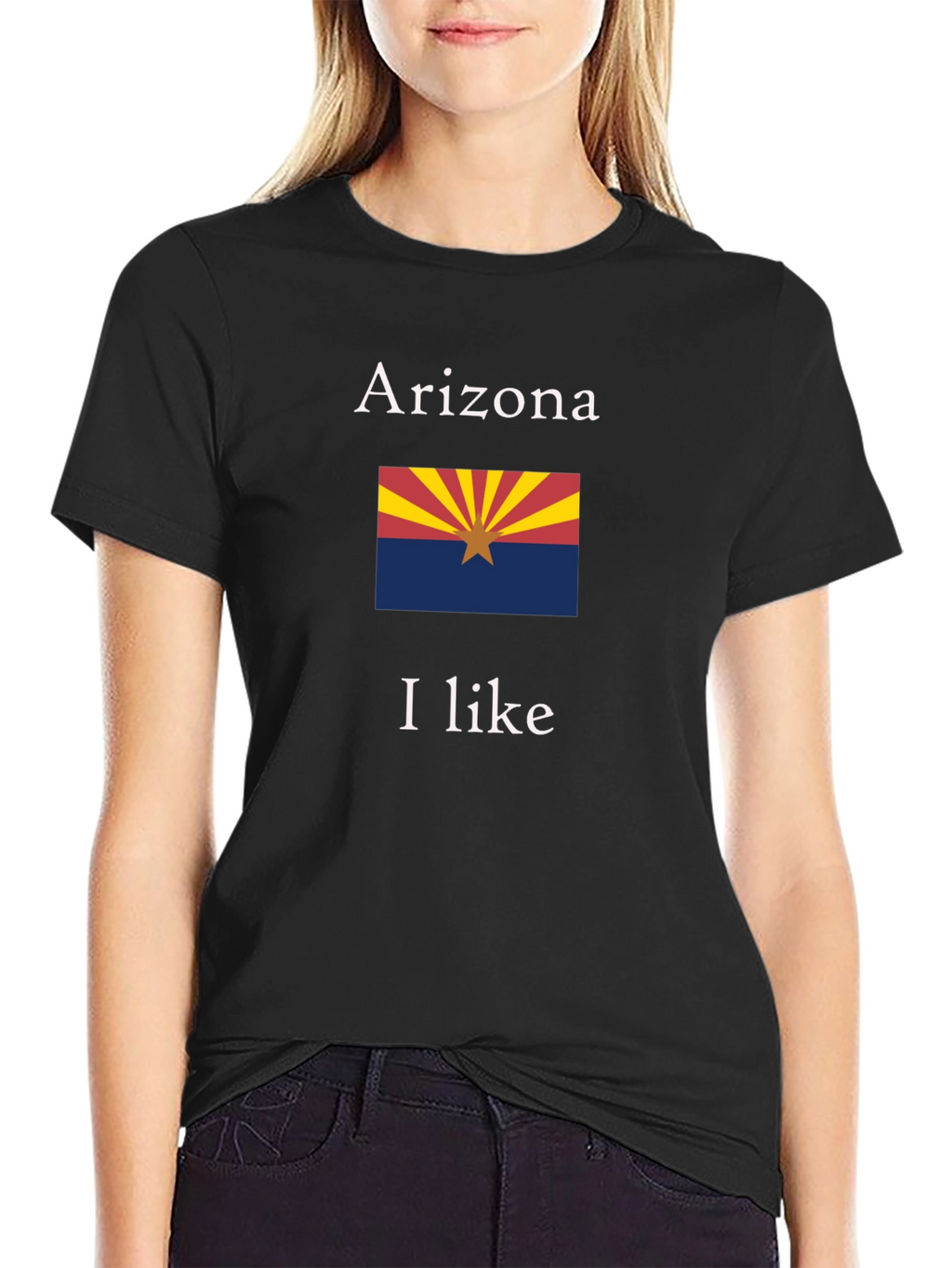 Arizona Flag T-Shirt - I Like Arizona State Pride