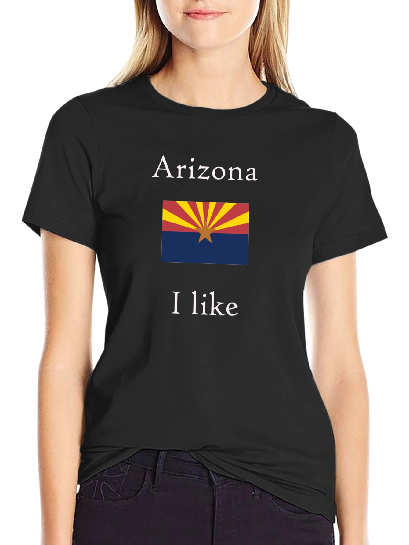 Arizona Flag T-Shirt - I Like Arizona State Pride