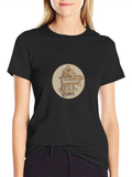 Upholstery Sewing Black T-Shirt