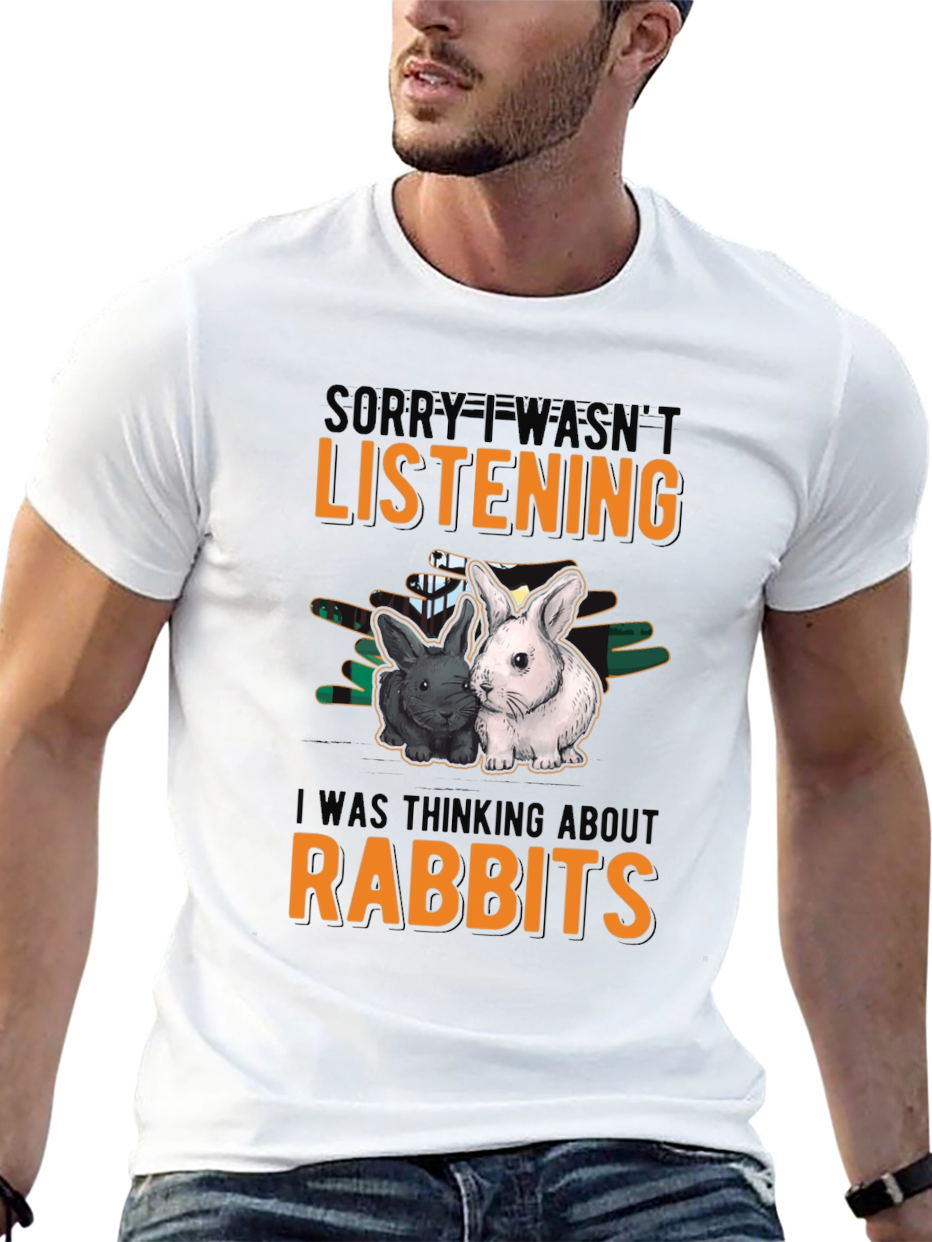 Rabbit T-Shirt - Funny Animal Lover Tee