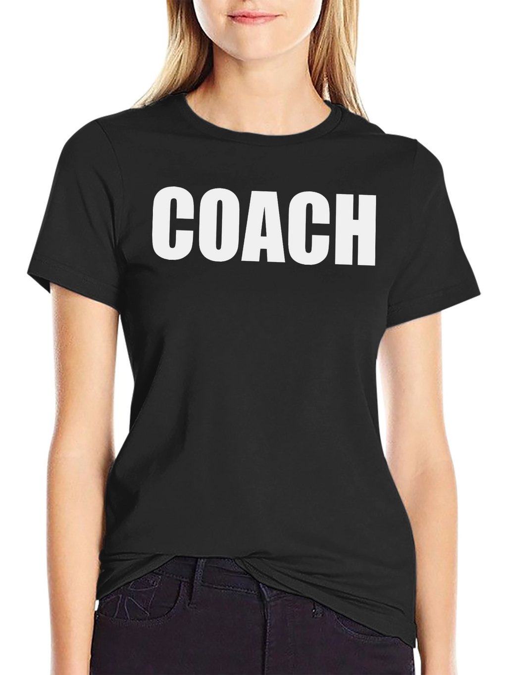 Coach Black Cotton T-Shirt