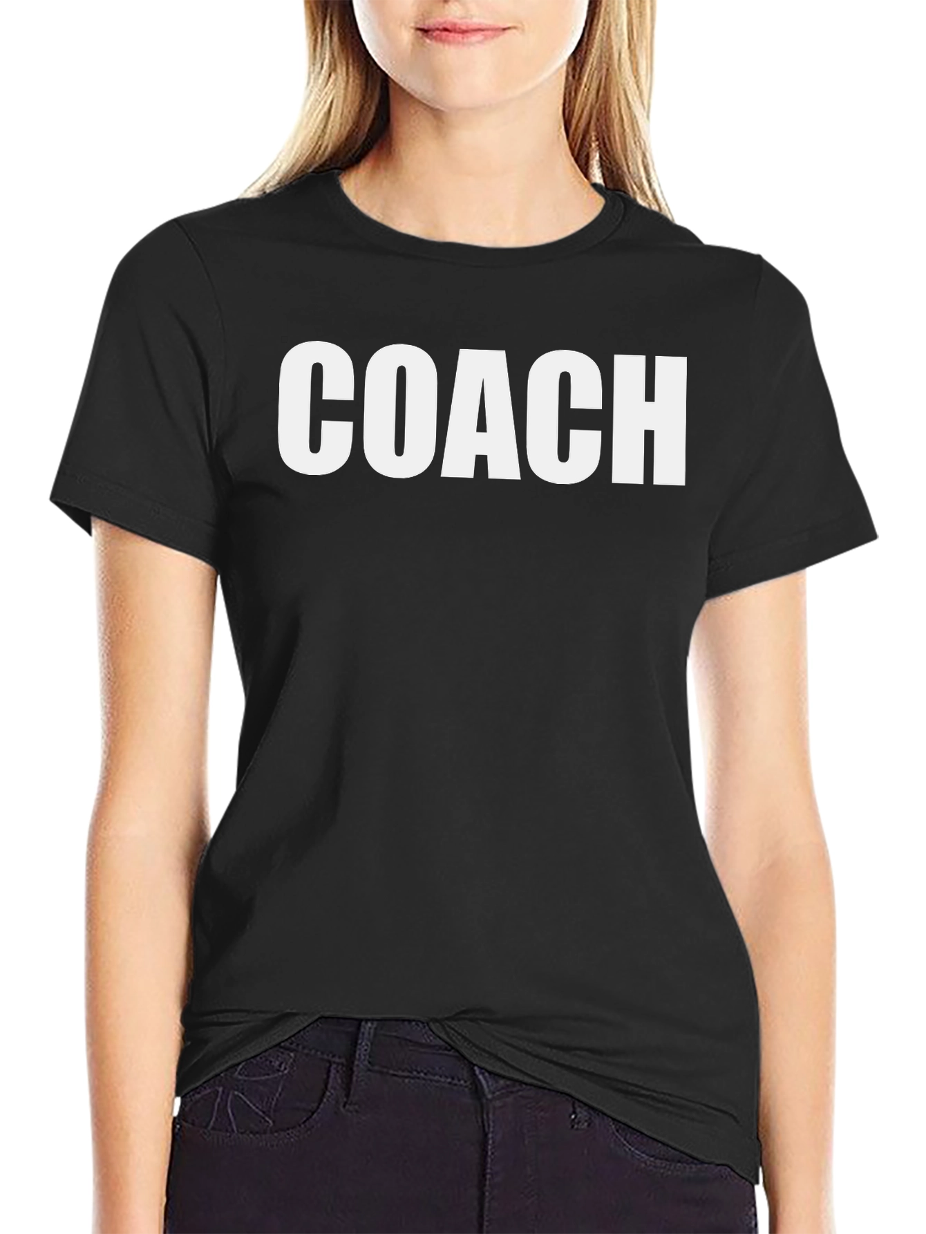 Coach Black Cotton T-Shirt