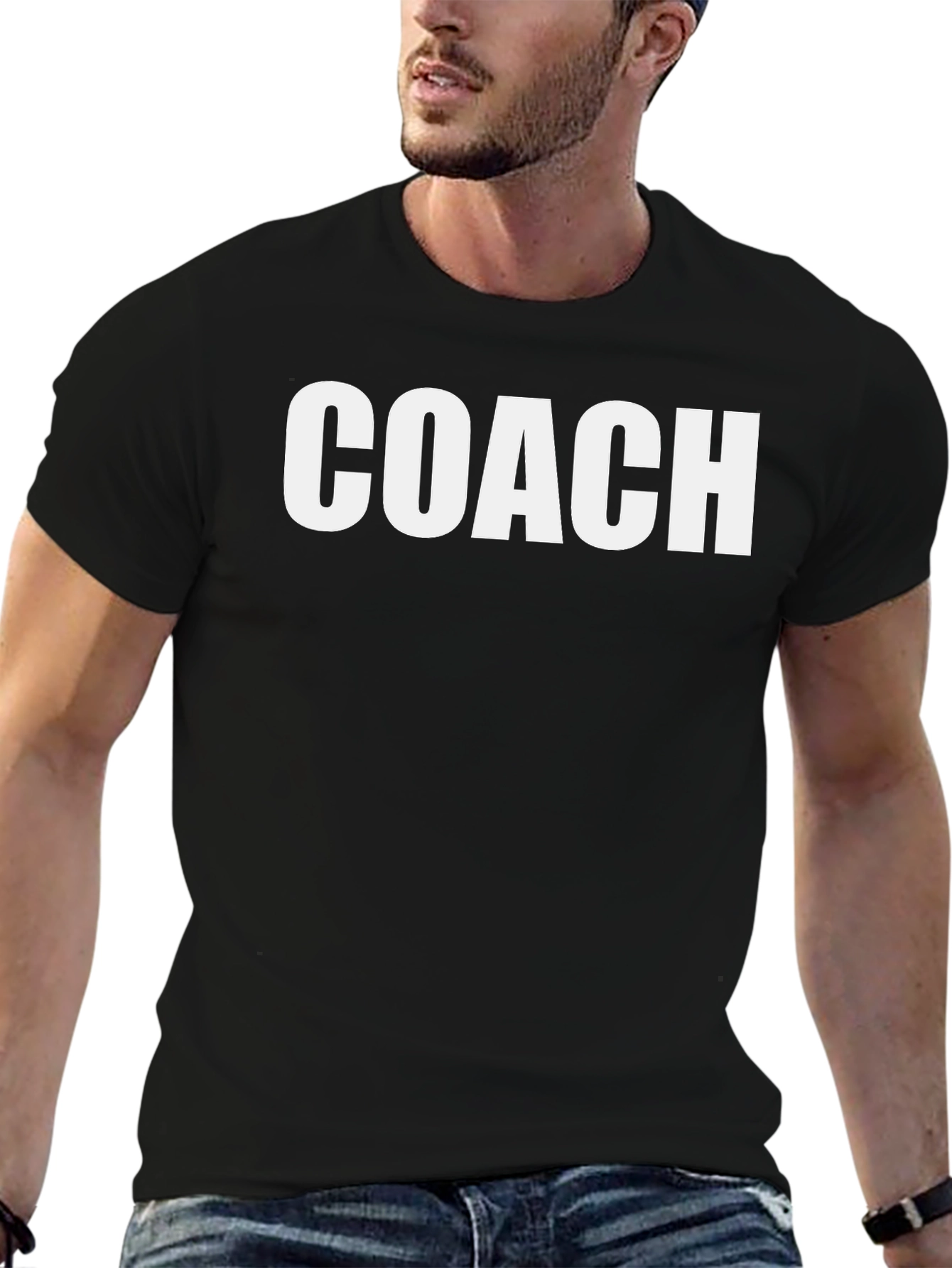 Coach Black Cotton T-Shirt