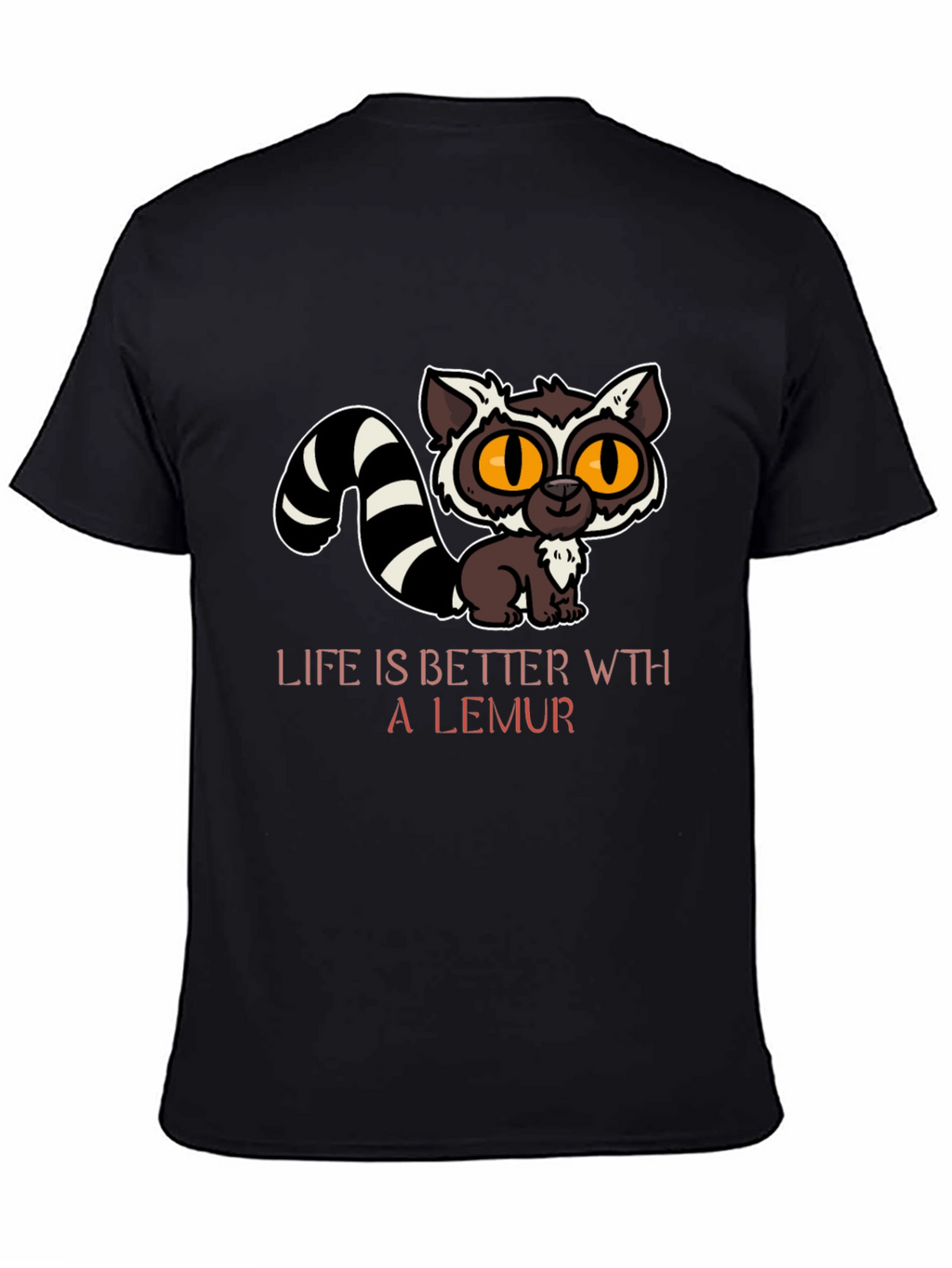 Cute Lemur Graphic T-Shirt