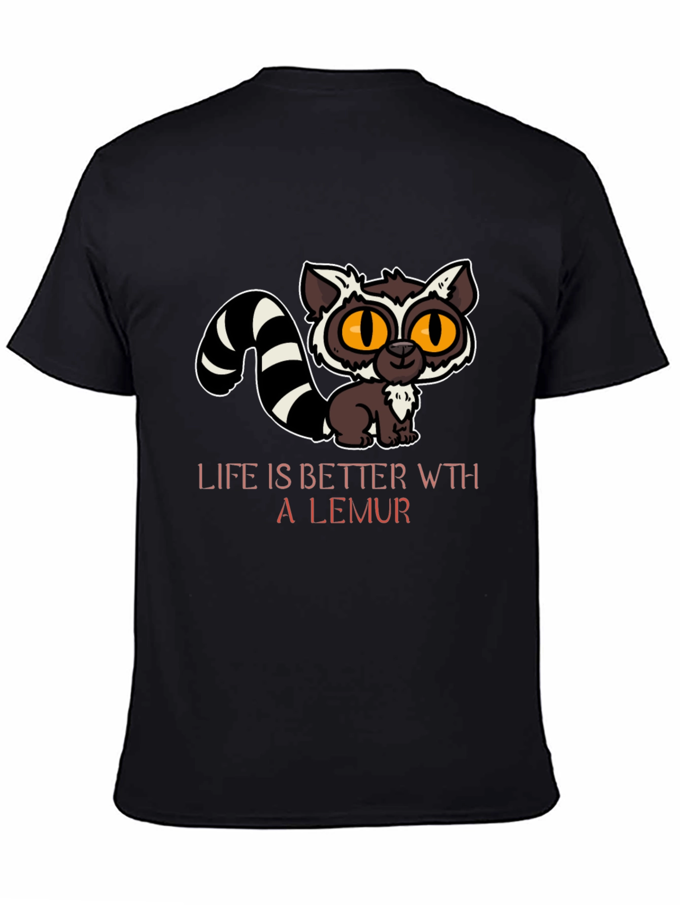 Cute Lemur Graphic T-Shirt