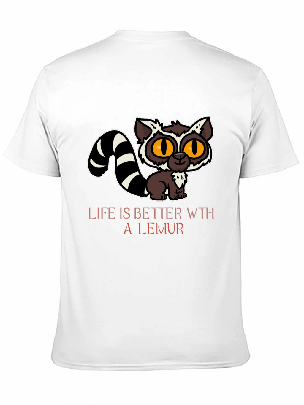 Cute Lemur Graphic T-Shirt