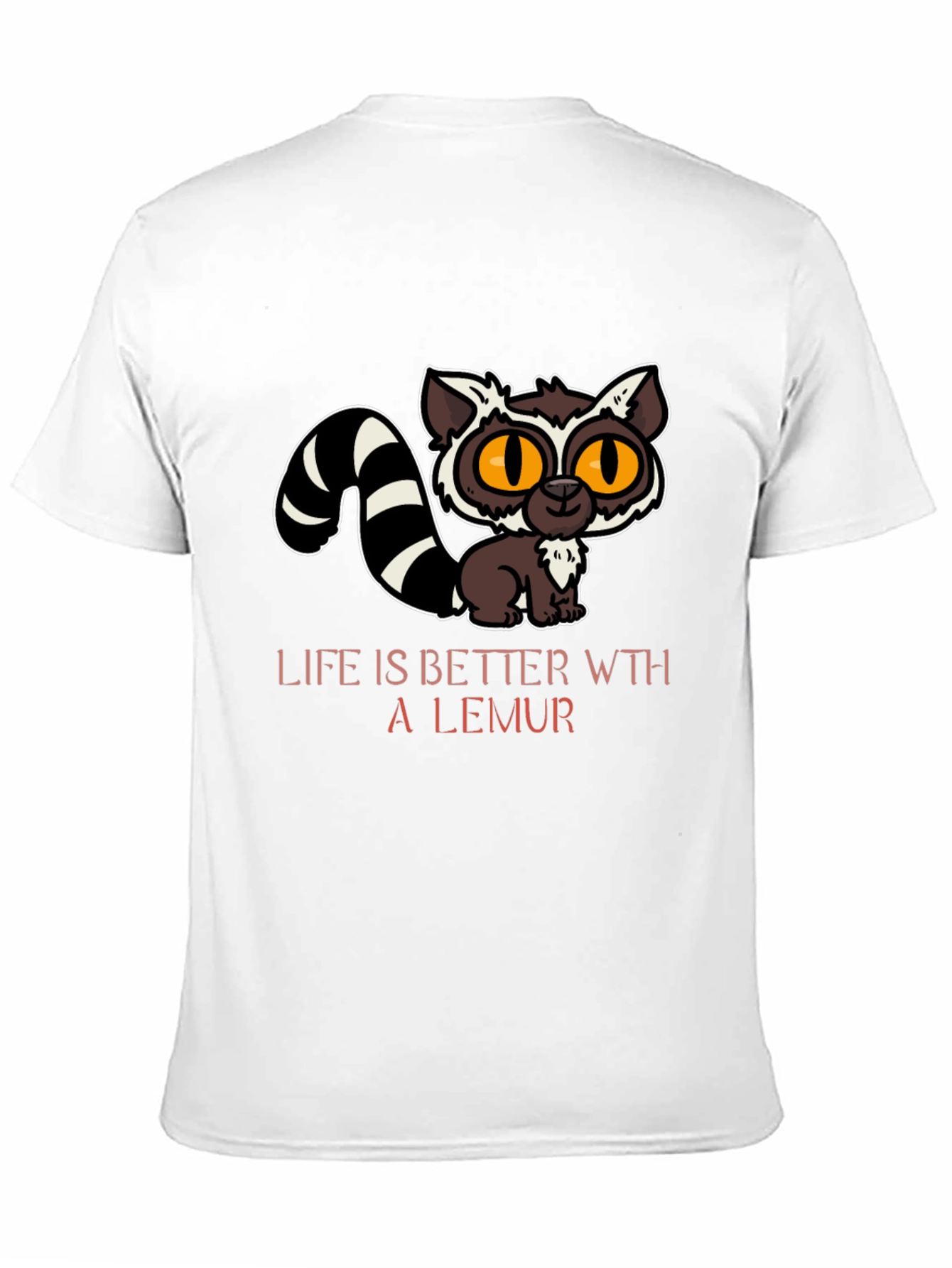 Cute Lemur Graphic T-Shirt