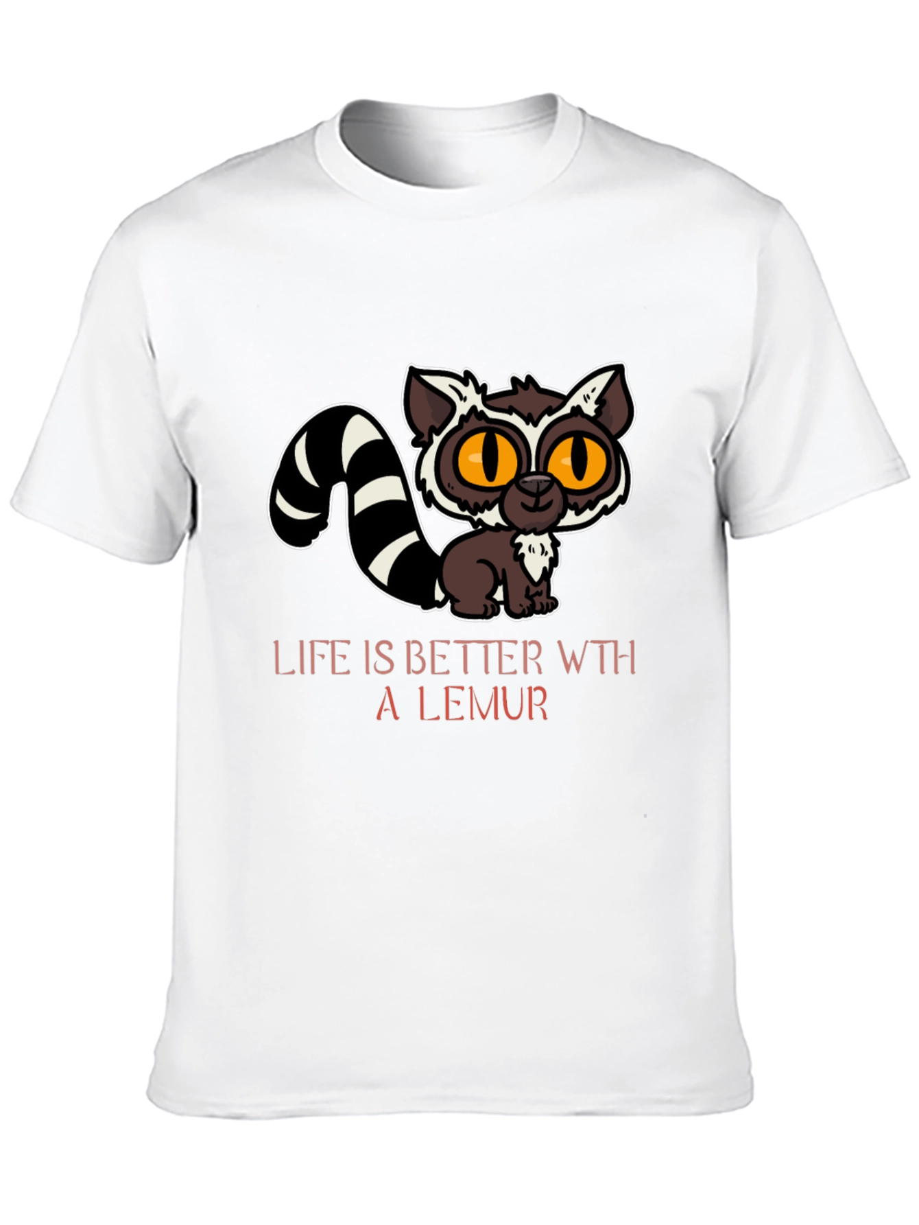 Cute Lemur Graphic T-Shirt