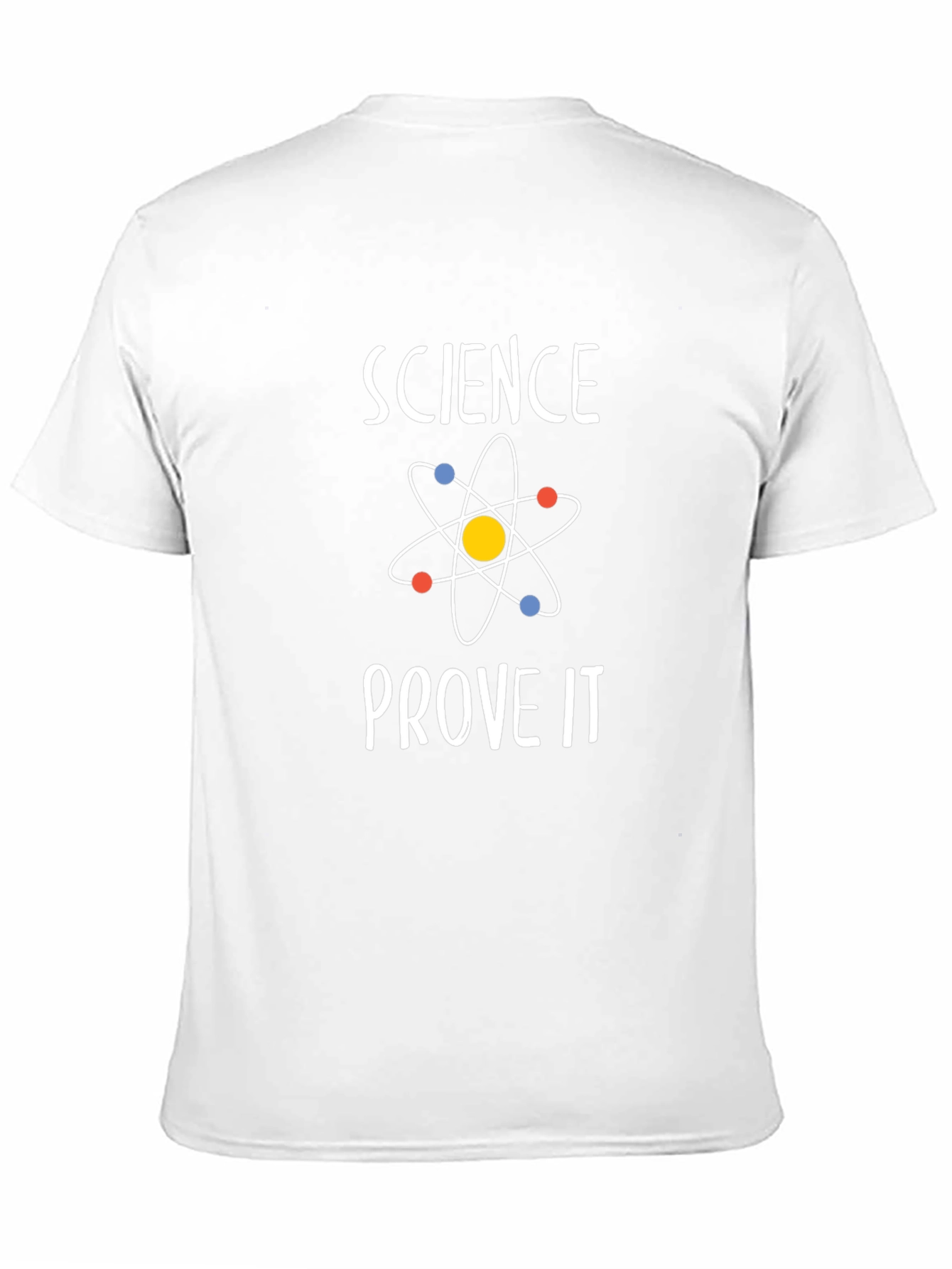 Science Prove It T-Shirt - Black Soft Cotton Blend