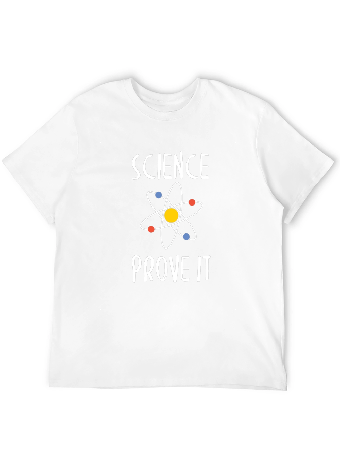 Science Prove It T-Shirt - Black Soft Cotton Blend