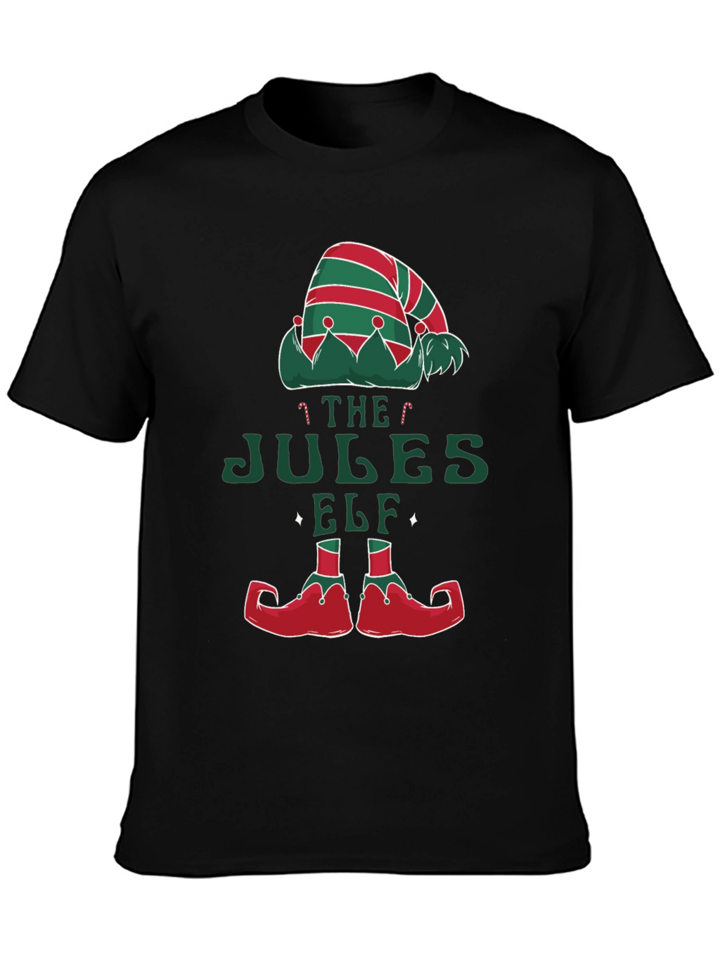 The Jules Elf Christmas T-Shirt Holiday Gift