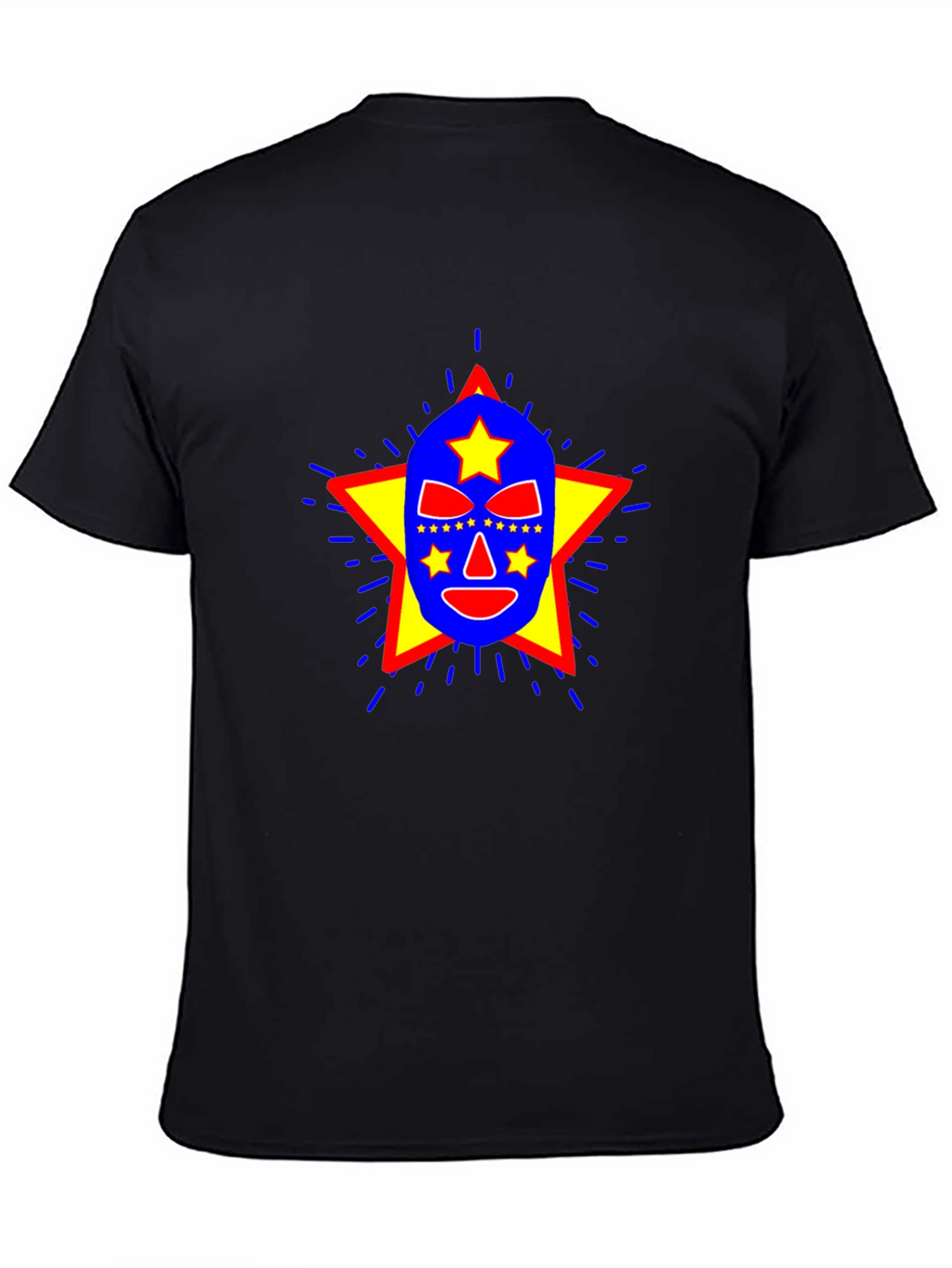 Lucha Libre Mask Graphic T-Shirt