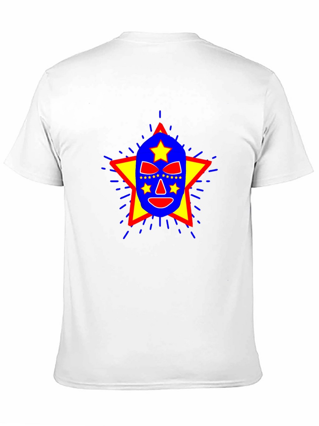 Lucha Libre Mask Graphic T-Shirt