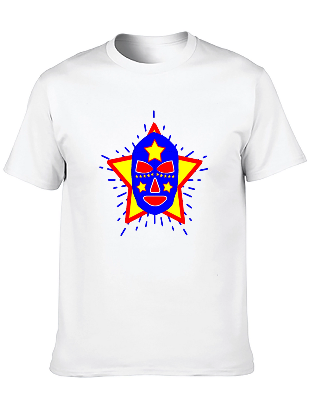 Lucha Libre Mask Graphic T-Shirt