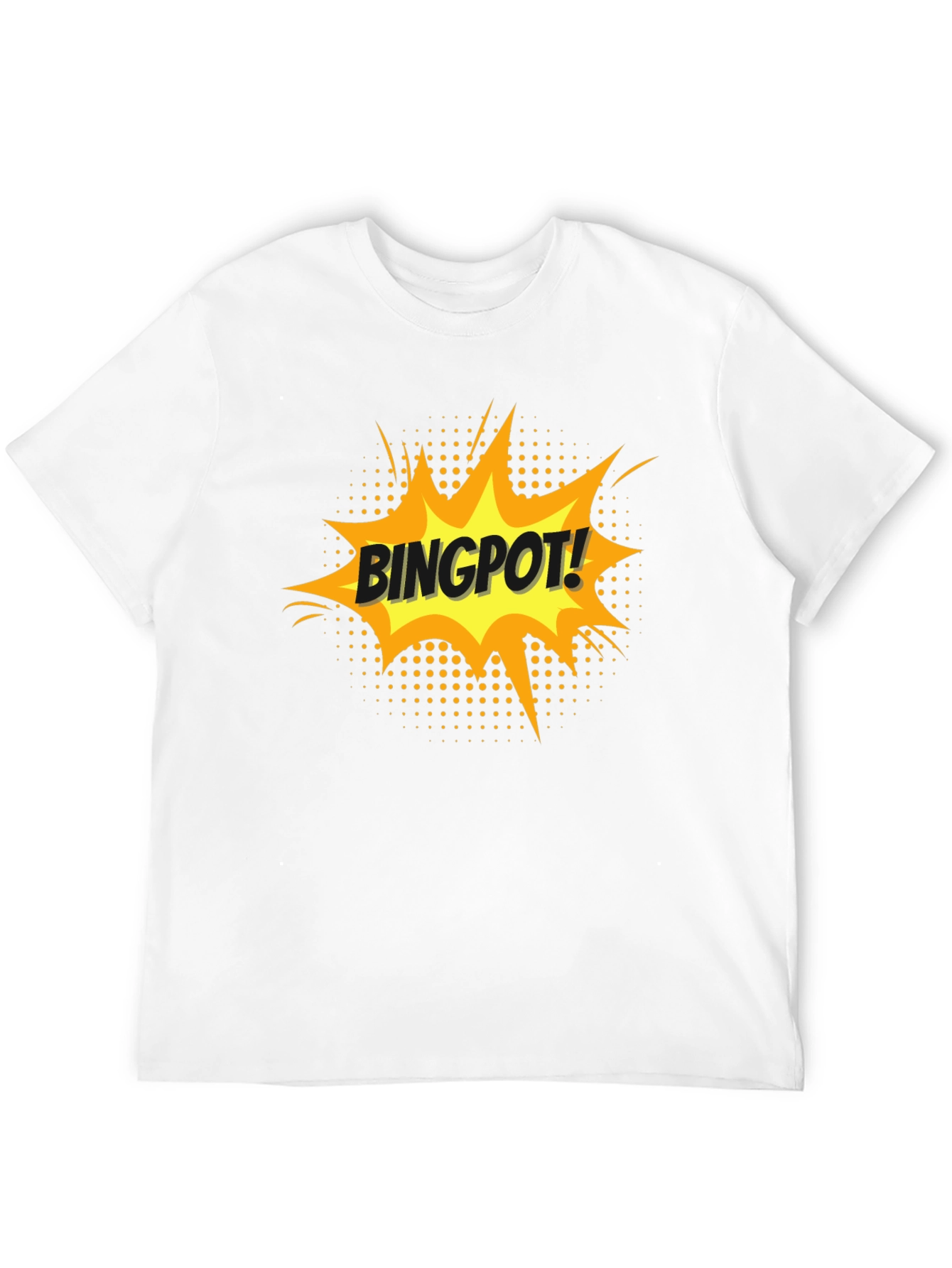 BINGPOT! T-Shirt - Comic Style Black Tee
