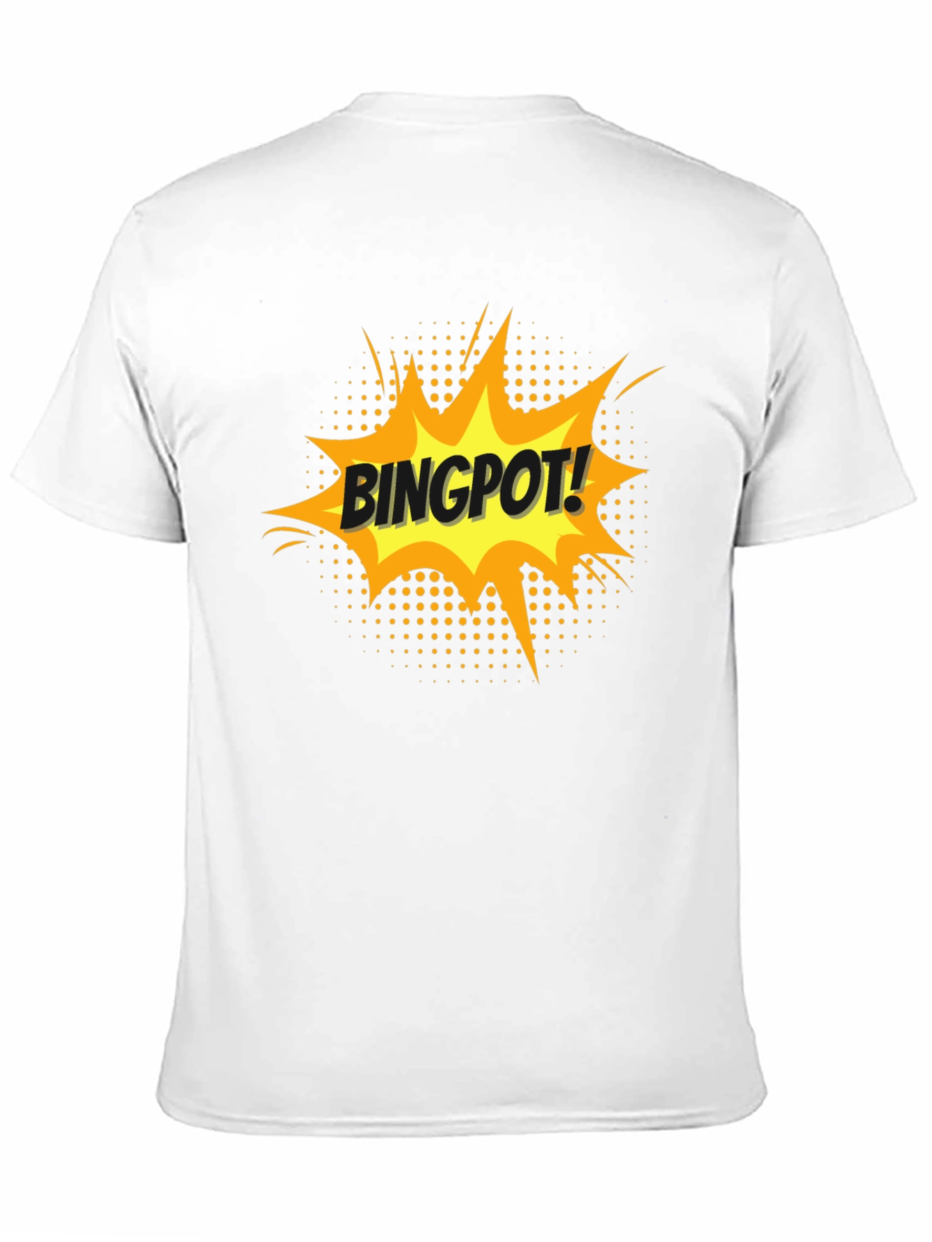 BINGPOT! T-Shirt - Comic Style Black Tee