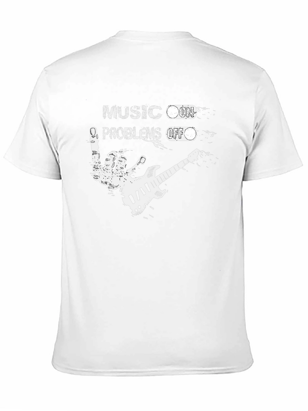 Music On Problems Off Graphic T-Shirt