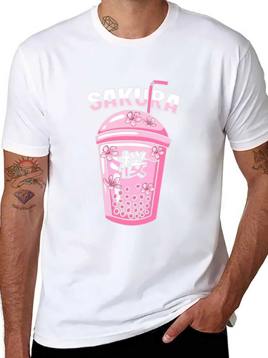 Sakura Bubble Tea Graphic Tee